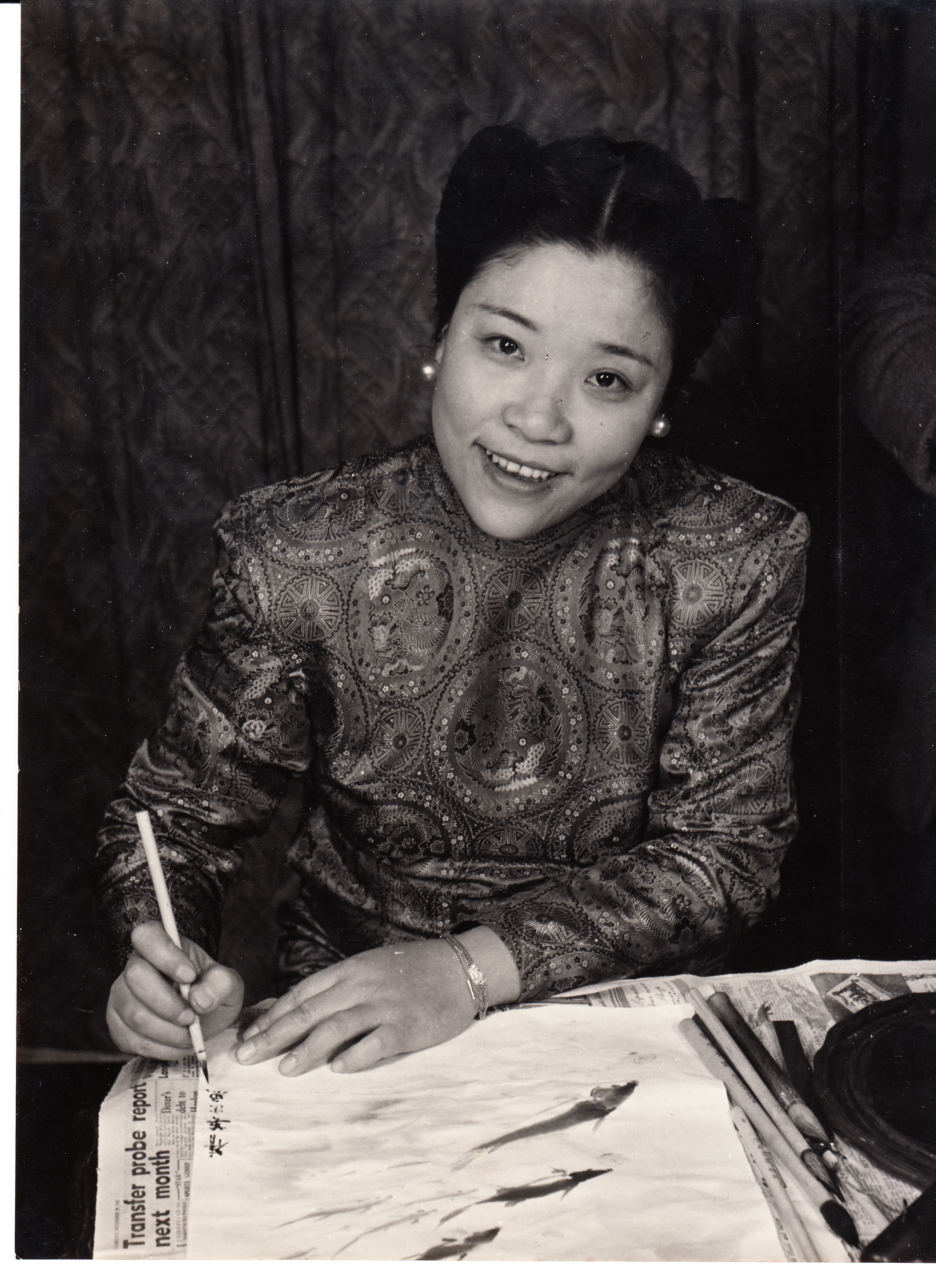 Chang Chien-ying at work